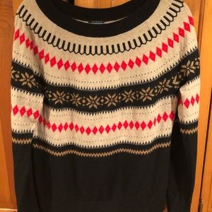 EUC Talbots Nordic Sweater. Large